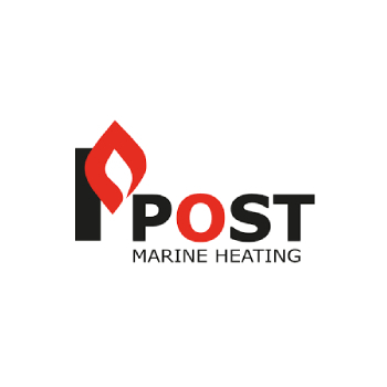 Post marine heating logo